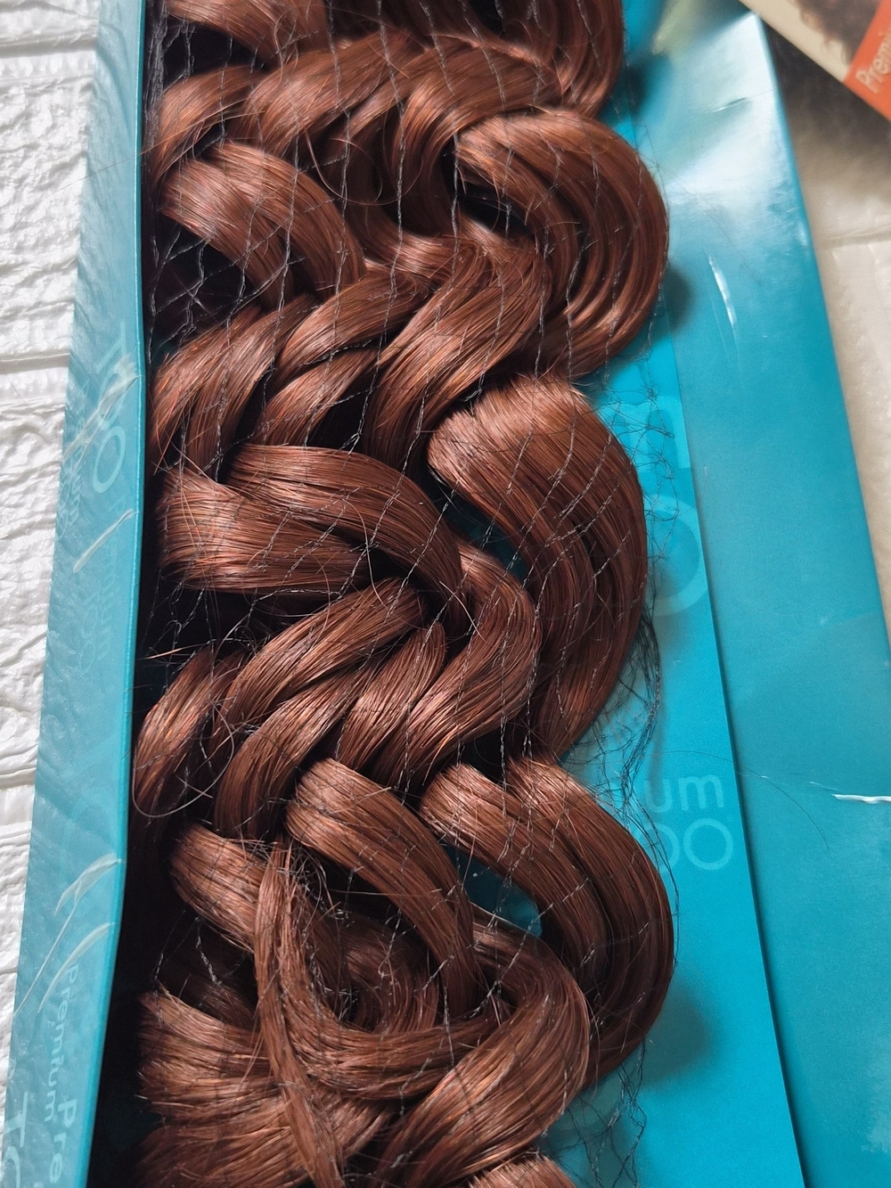 Sensationnel Pretty Wave # 33  Red Brown 18” Premium Too Blend Hair Extensions